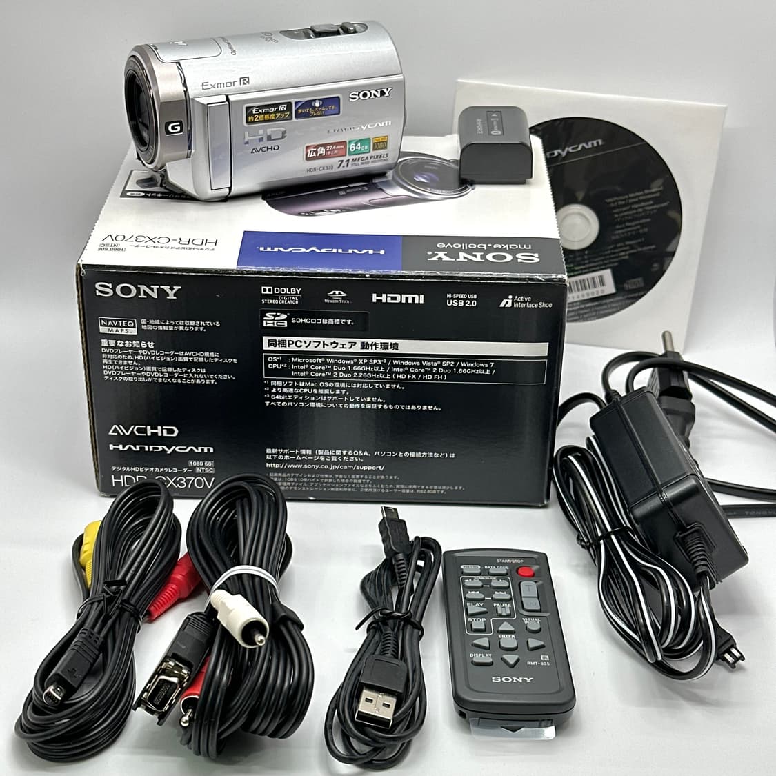 (박스/택포/샘플영상o)sony캠코더, hdr-cx370v 상품이미지2