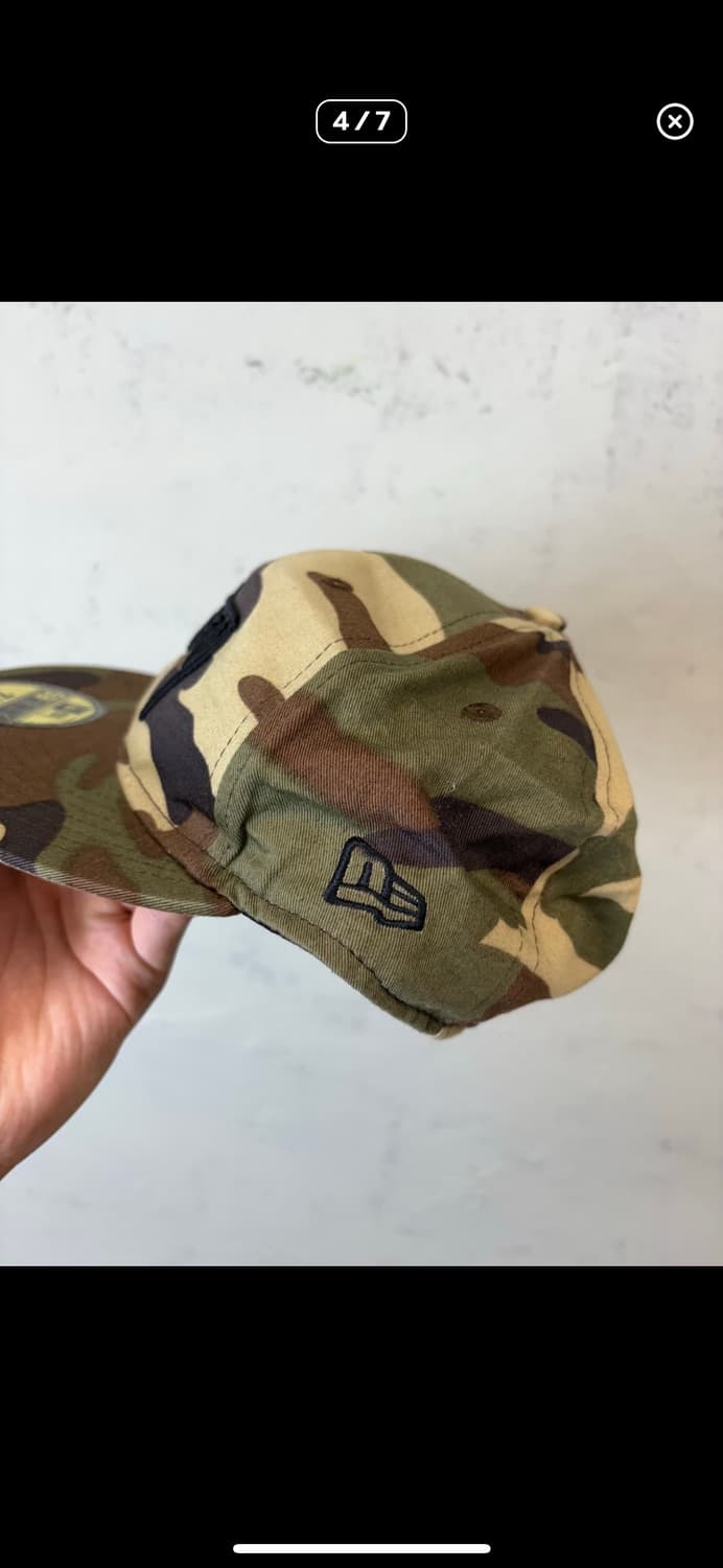 스투시 뉴에라 콜라보 카모 피티드캡 상품이미지3