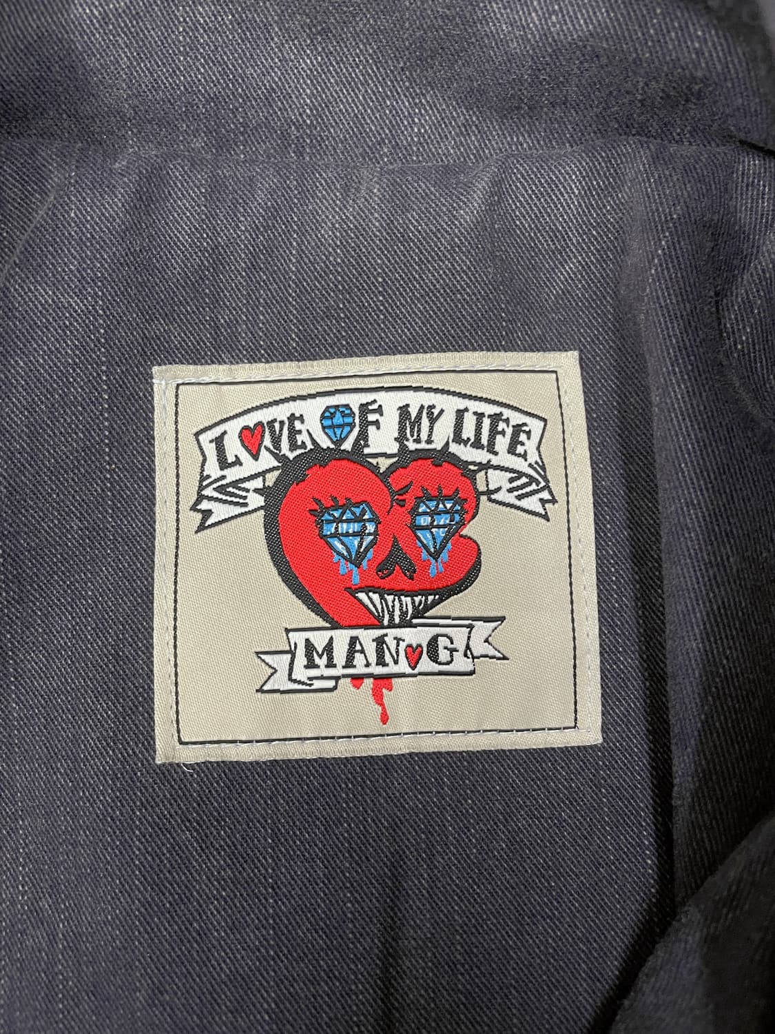 그라피스트 만지 자수 패치 더블 트렌치 코트 상품이미지5