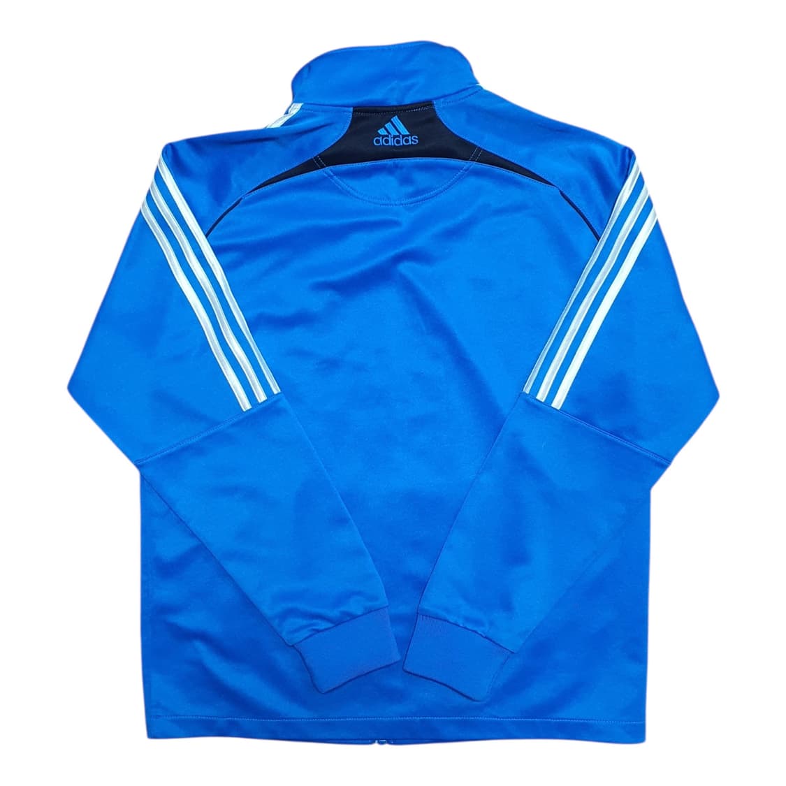 ✨ (바배) 아디다스 실버 삼선 블루 트랙탑 져지 상품이미지2