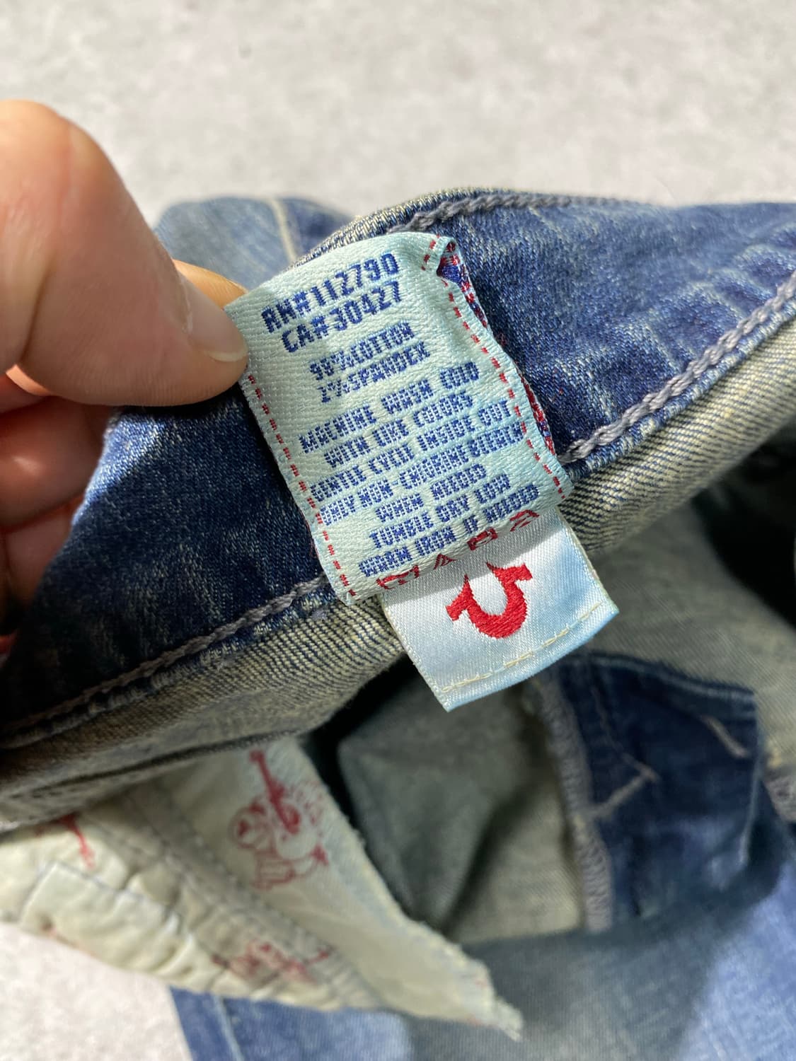 [28] True Religion 트루릴리전 데드스탁 부츠컷 데님팬츠 상품이미지8