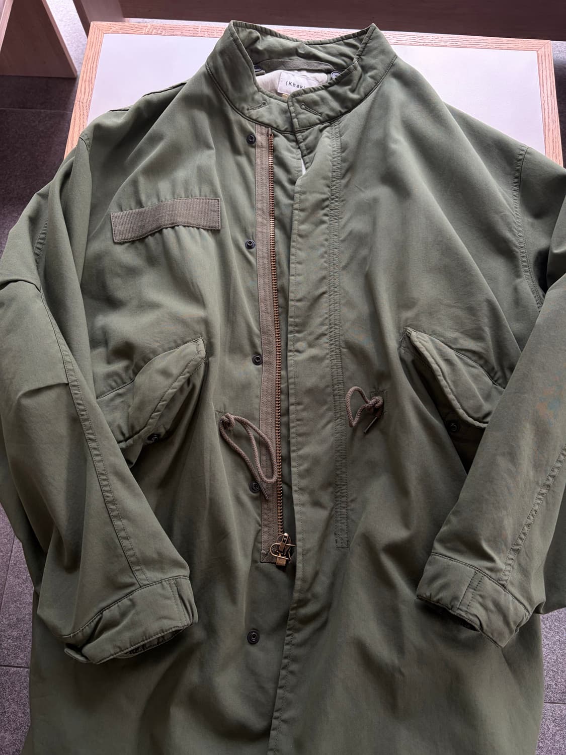 (L) 24fw 카키스 m65 피쉬테일 파카 상품이미지5