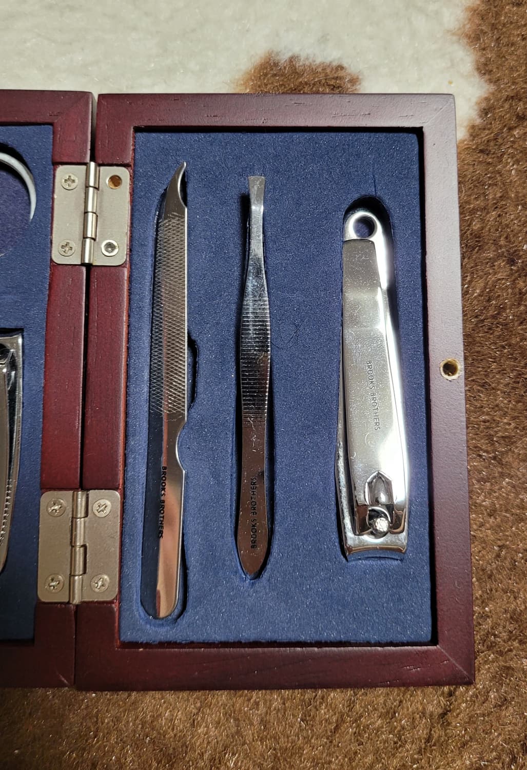 브룩스 브라더스 네일 관리 키트(우드 케이스) 상품이미지4