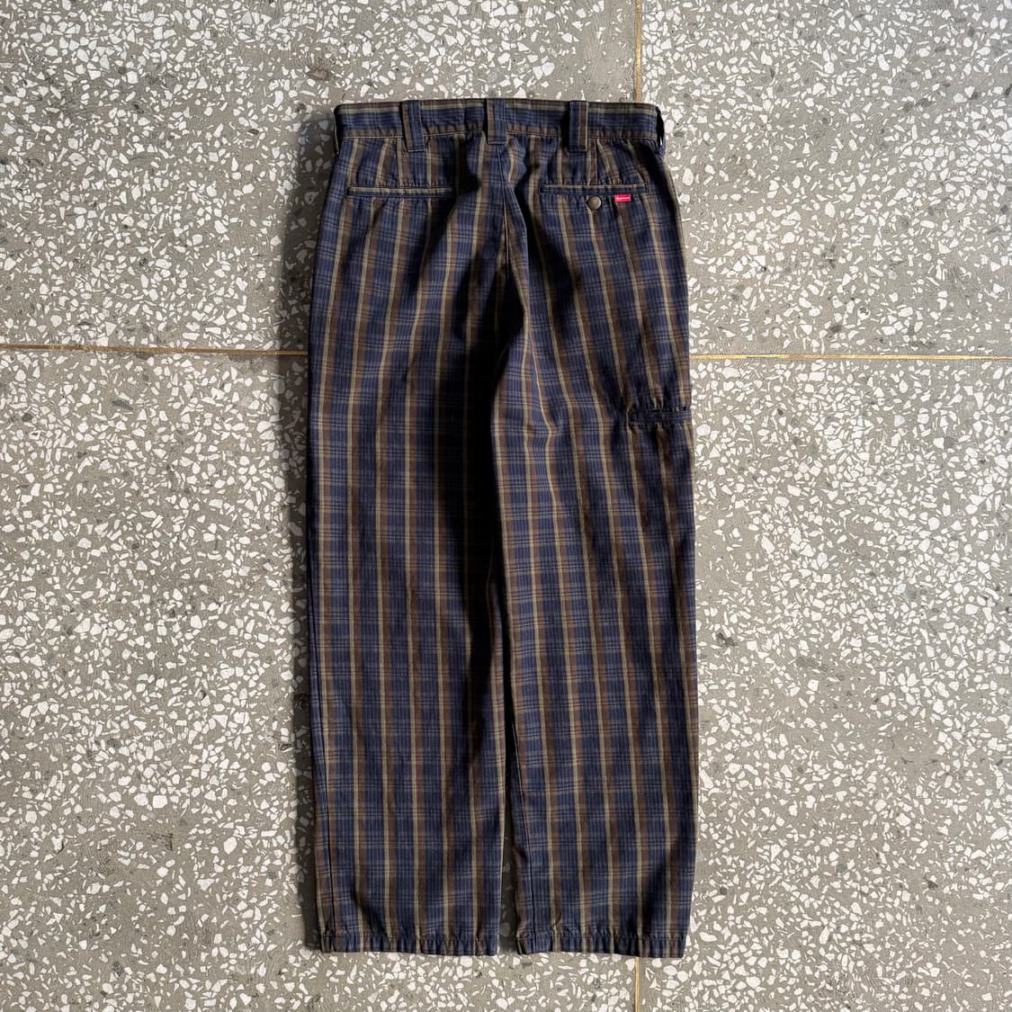 슈프림 플레이드 워크 팬츠 상품이미지2