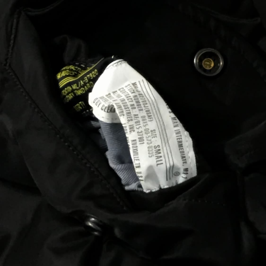 알파인더스트리 블랙 MA1 항공 점퍼 남성 97 여성 55 66 사이즈 상품이미지4