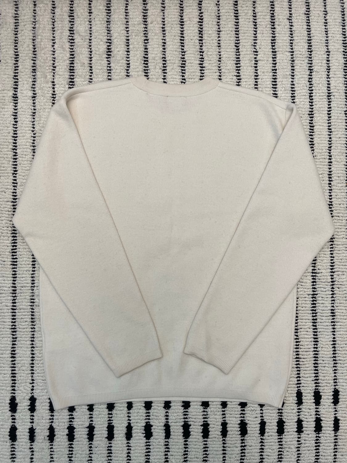 쿠어(Coor) 캐시,울 혼방 라운드 니트 네츄럴색상 상품이미지7