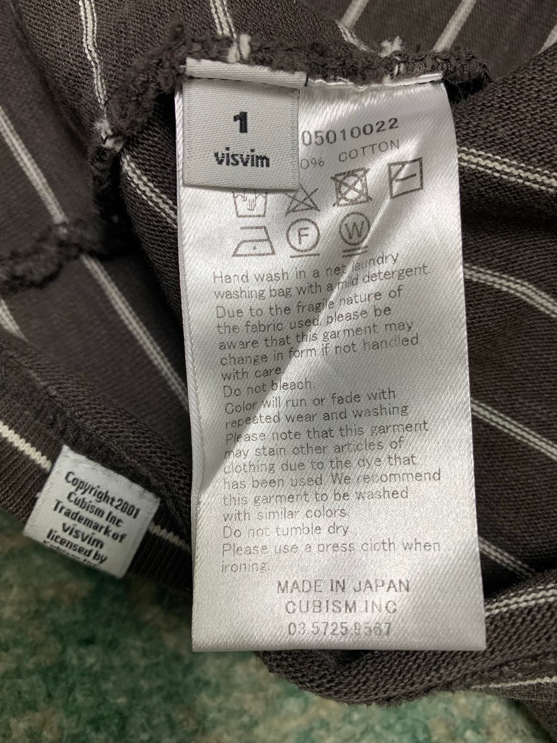 🇯🇵VISVIM MID BORDER TEE 상품이미지4