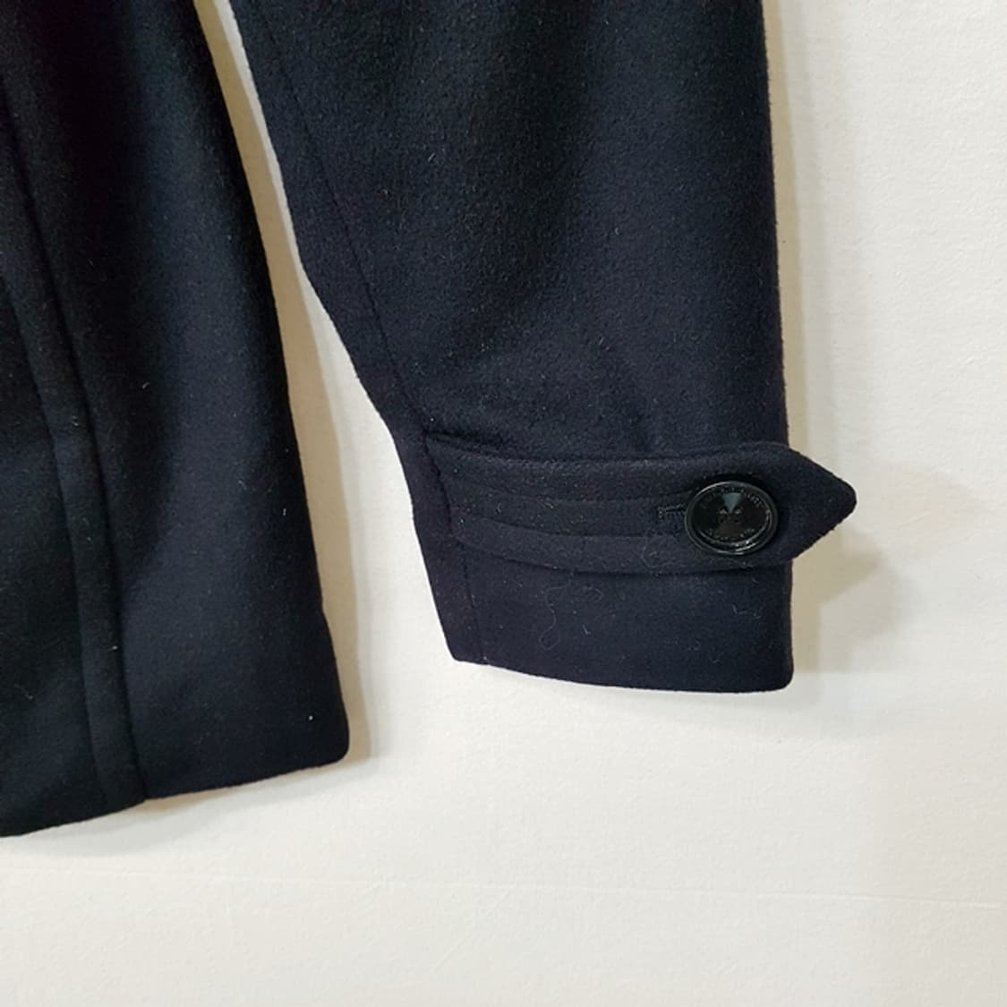 BURBERRY 버버리 런던 울 캐시미어 피코트 네이비 상품이미지3