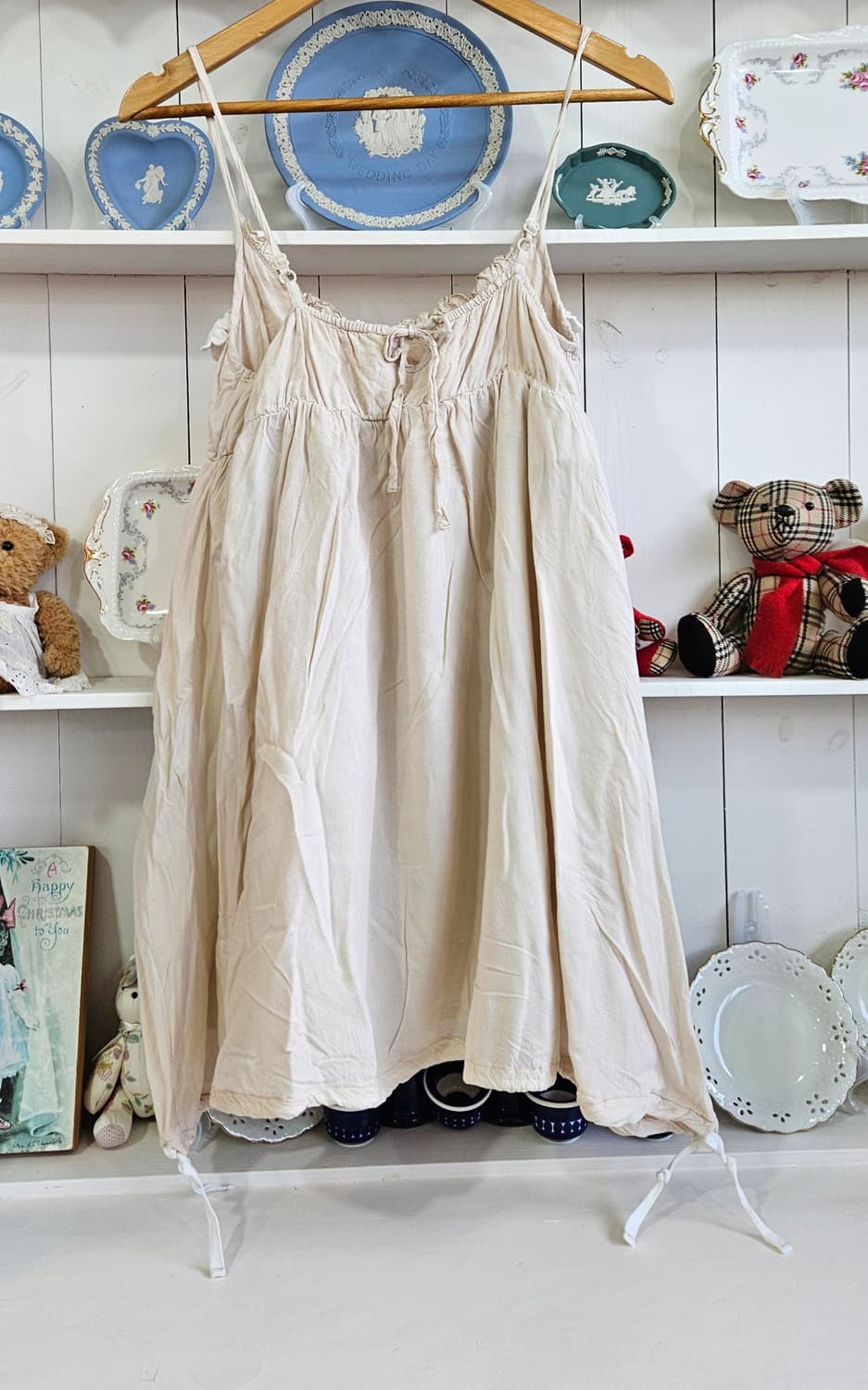 레이스 뷔스티에 벌룬 원피스 상품이미지5