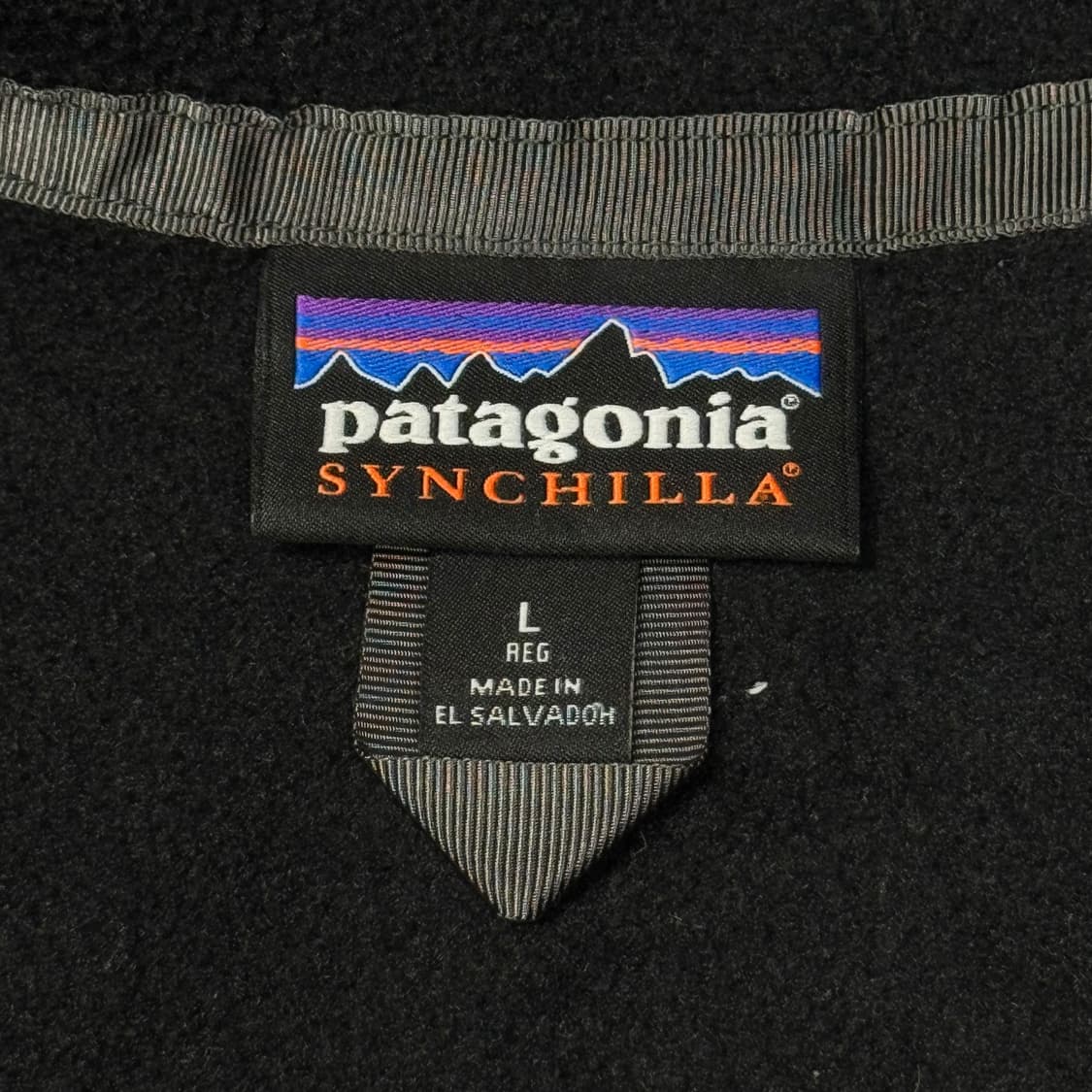 (L) 파타고니아 신칠라 플리스 베스트 블랙 상품이미지3