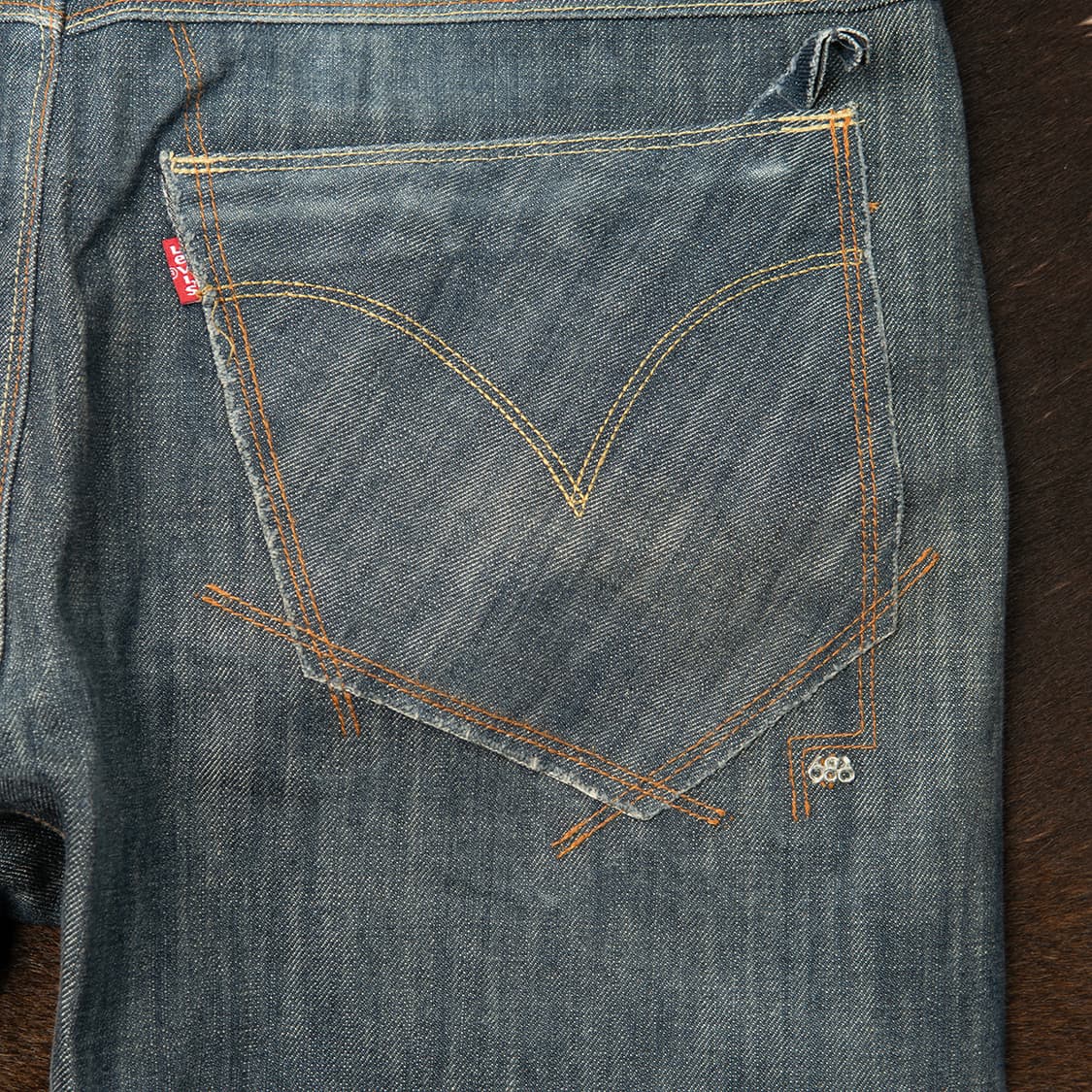 [36] 00s 리바이스 x 686 콜라보레이션 스노우보드 데님팬츠  상품이미지7
