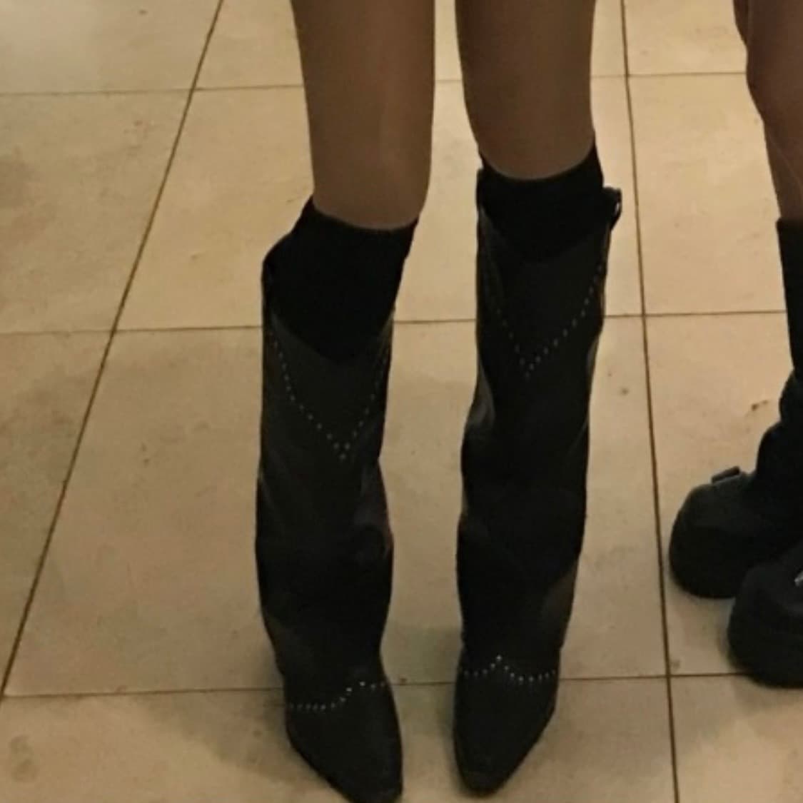 빈티지 웨스턴 롱부츠 240 상품이미지2