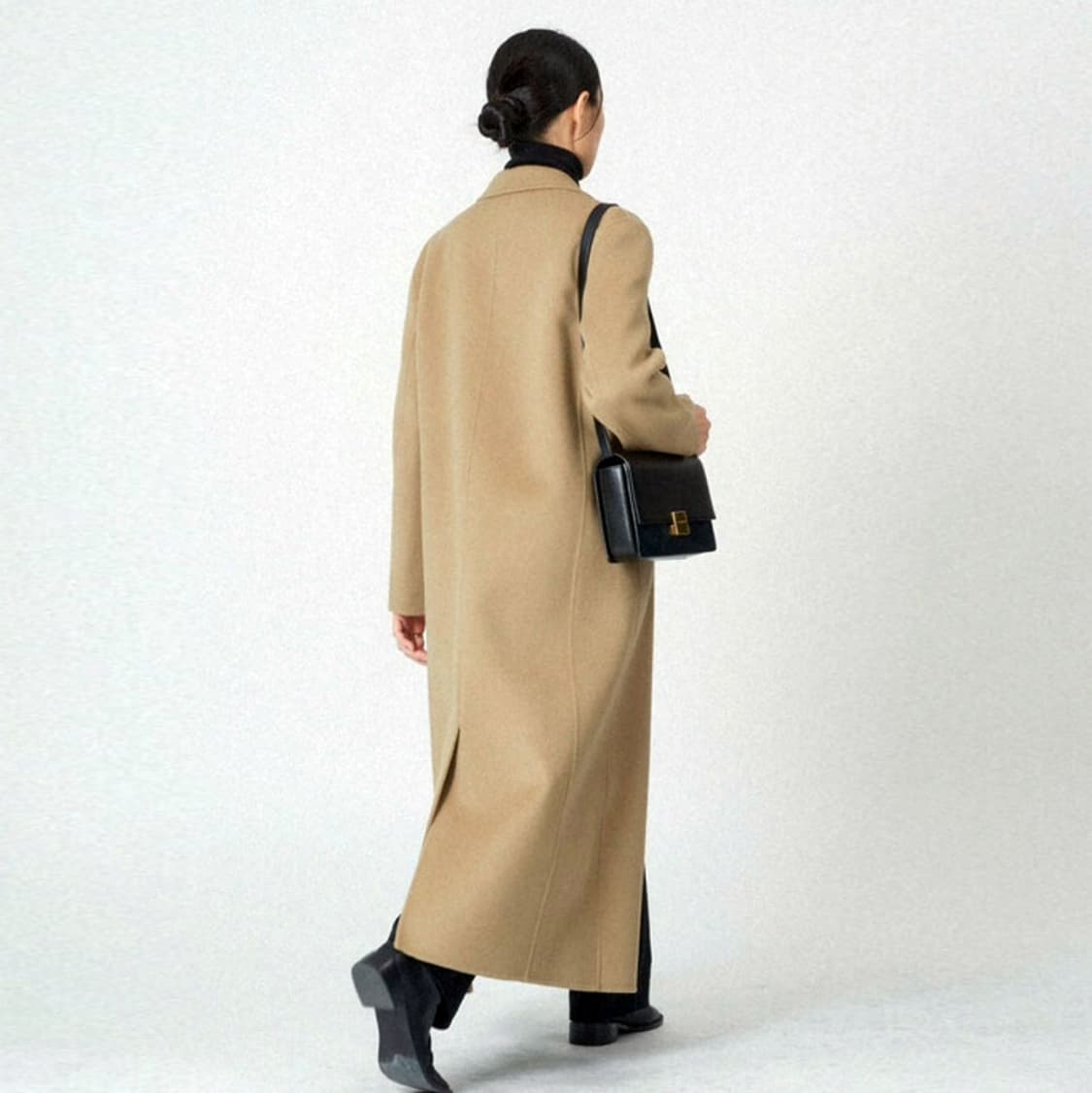 한올(HANOLL) 핸드메이드 클래식코트 프리사이즈 새상품 상품이미지5