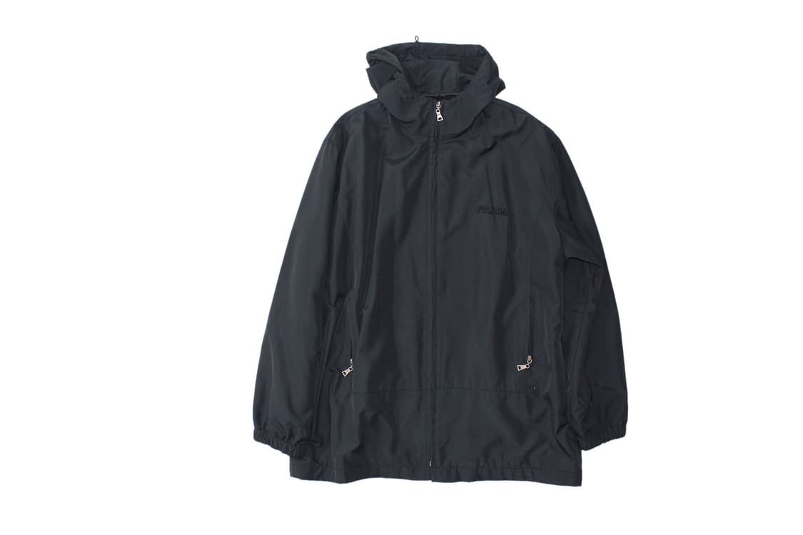2000s PRADA 프라다 나일론 후드 파카 상품이미지1