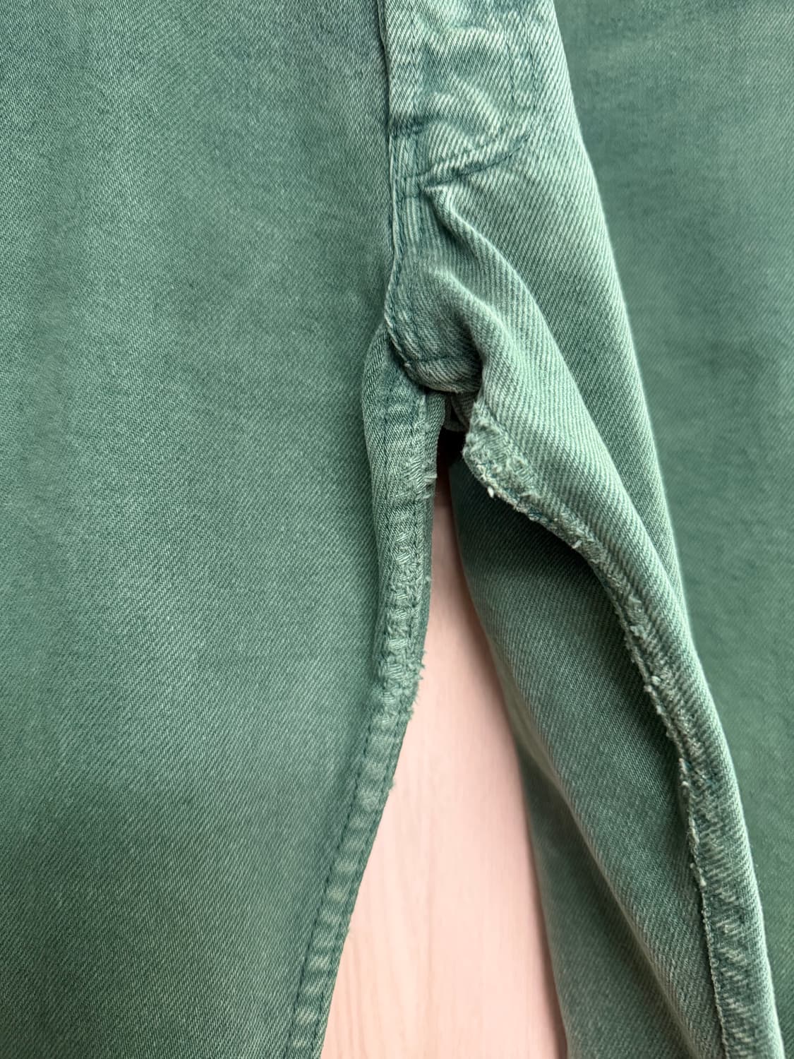 리바이스 501 빈티지 그린 데님 상품이미지3