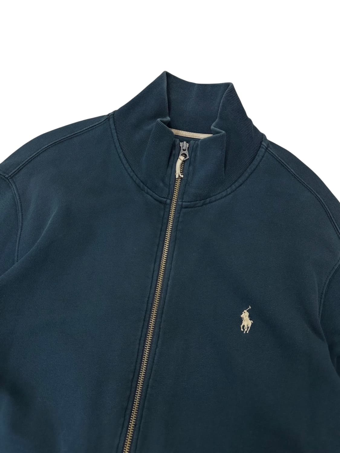 00년대 폴로 코튼집업 다크그린 (L) 상품이미지2