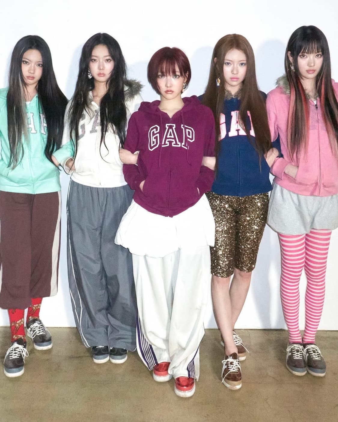 키키 키야 갭 후드집업 민트 상품이미지4