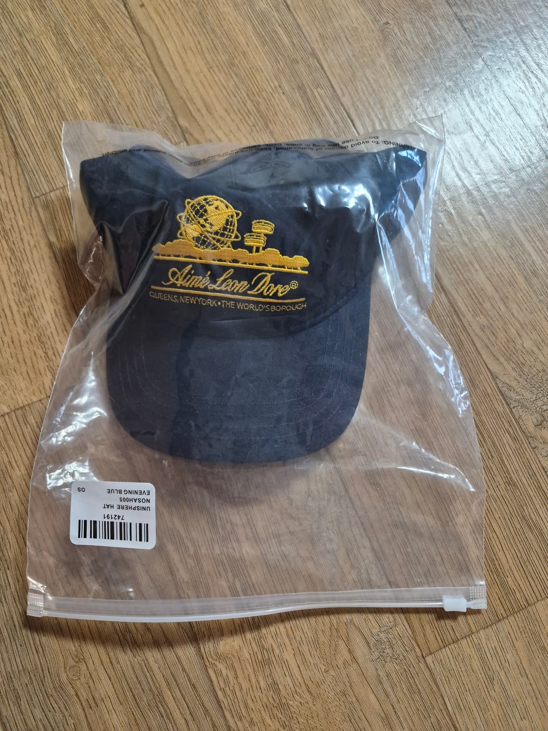 에임레온도르 유니스피어 햇 네이비 볼캡 상품이미지1