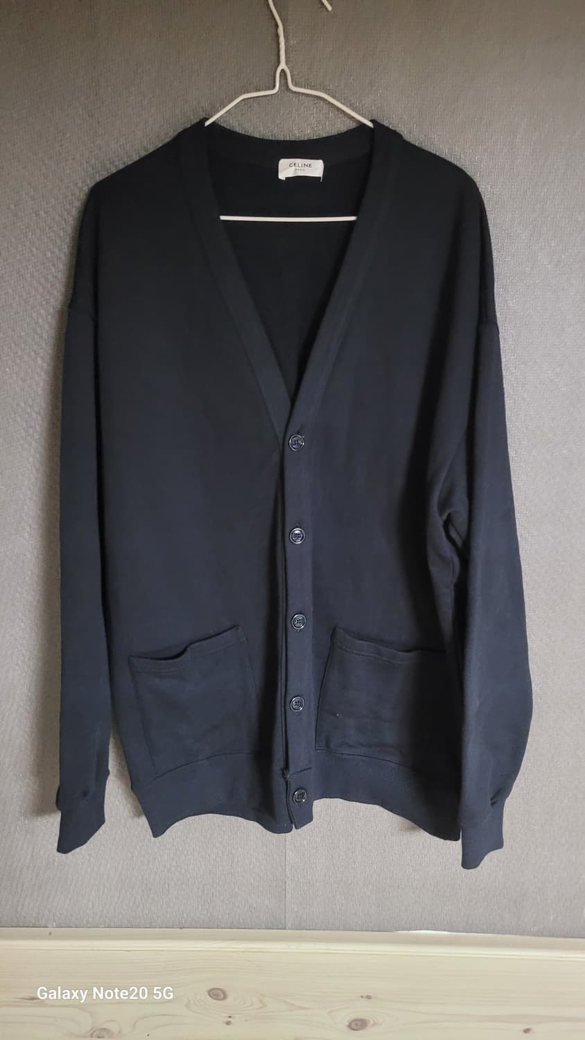 셀린느 백로고. 코튼 가디건 상품이미지1