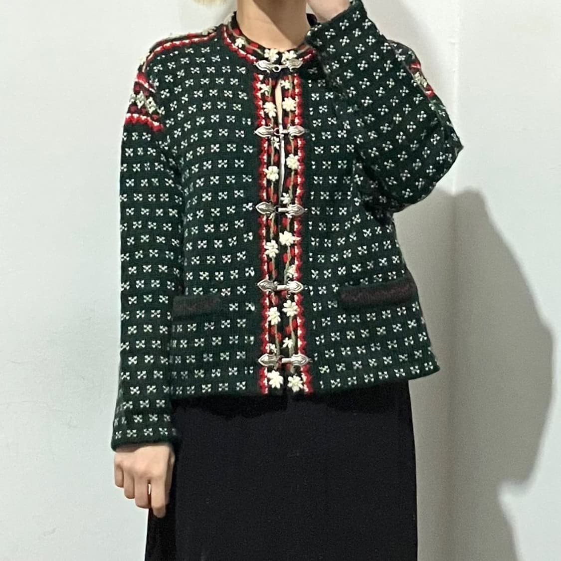 노르딕 패턴 가디건 상품이미지1