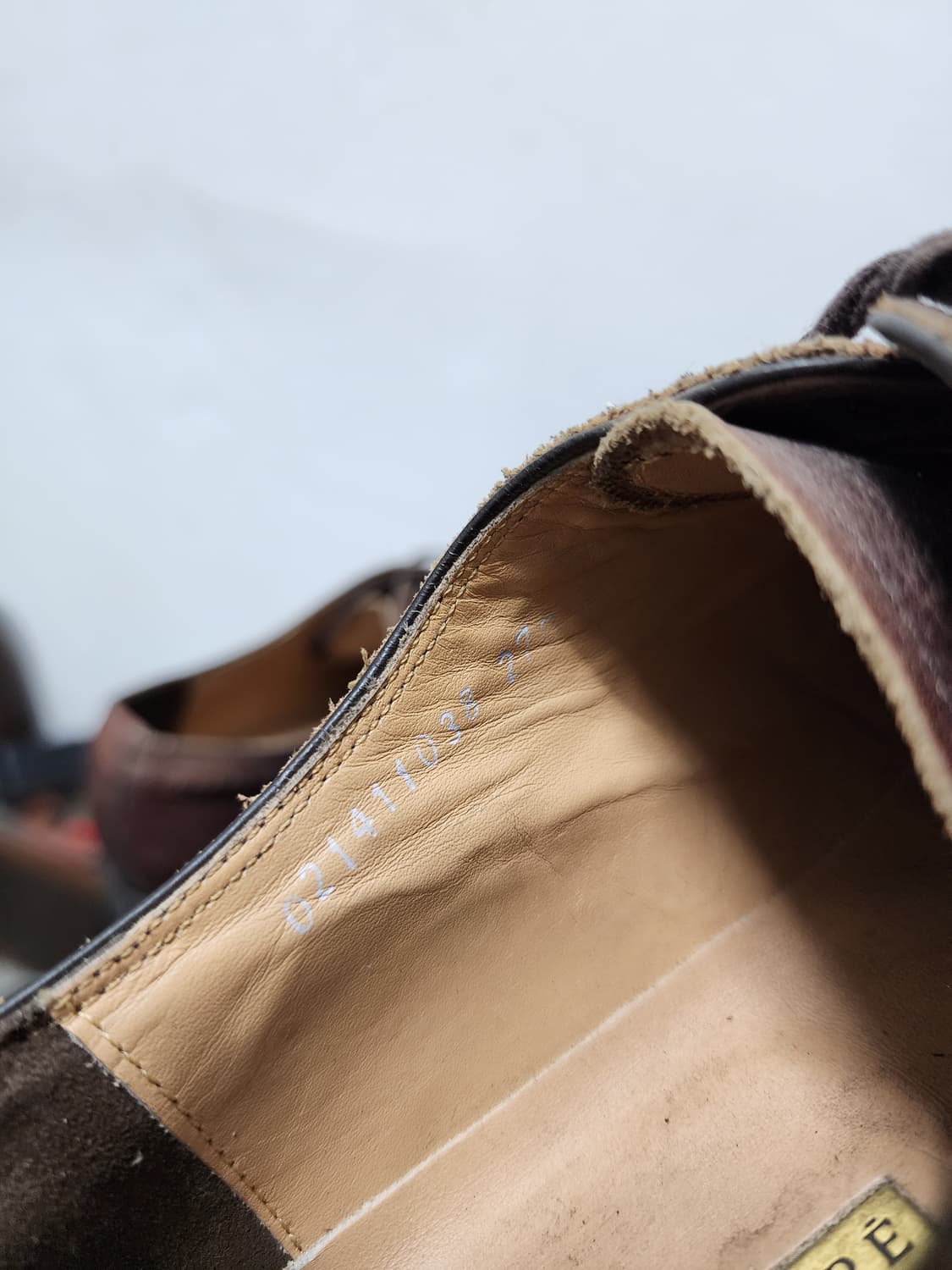 미소페 이슬링턴 리얼레더 윙팁 구두 상품이미지7