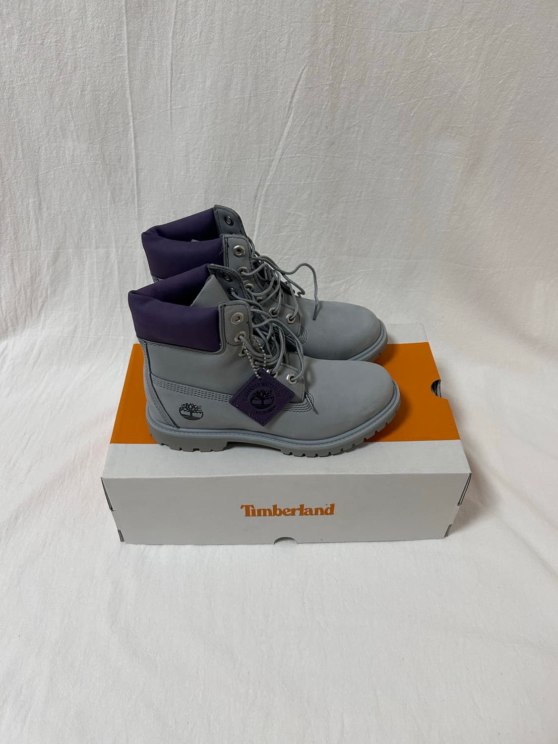 팀버랜드 프리미엄 부츠 라이트 그레이 240mm 상품이미지2