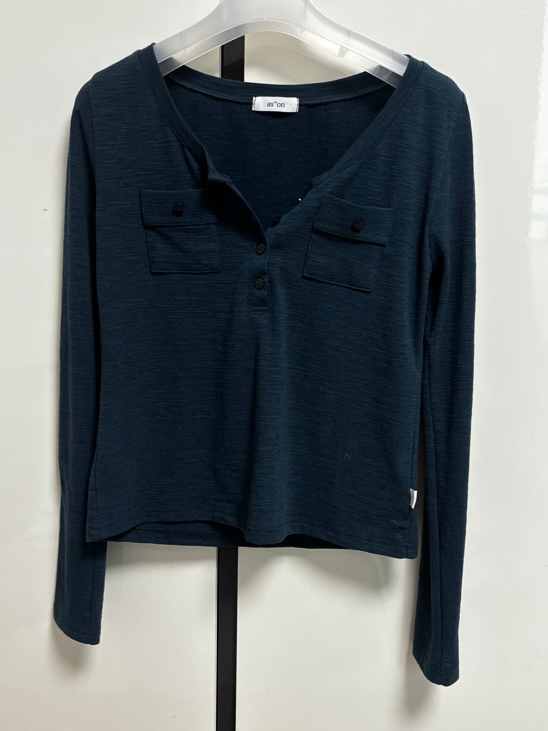 애즈온 ASON ATLANTA POCKET TEE / BLUE-GREEN 상품이미지3