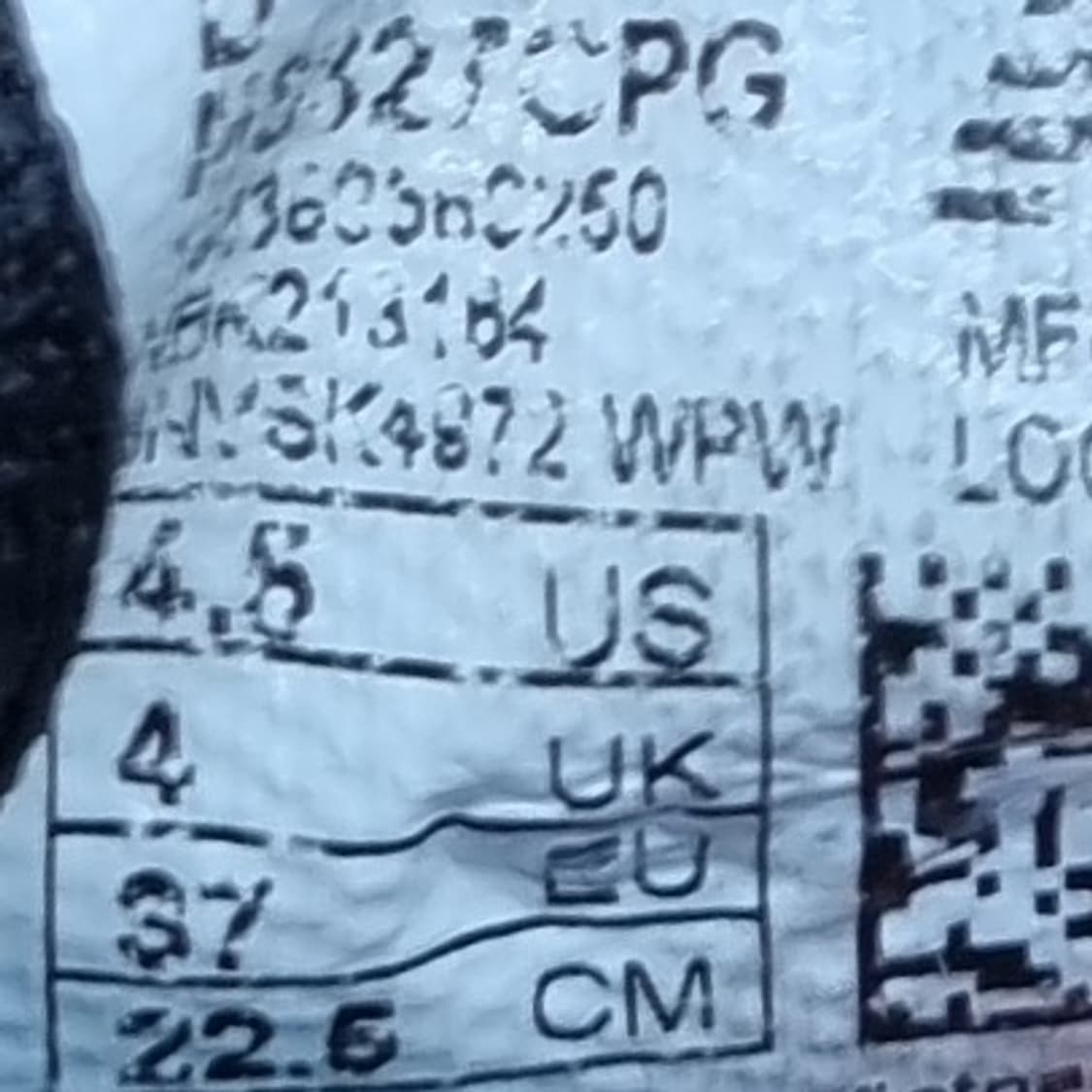 뉴발란스 327 블랙 운동화 225 상품이미지6