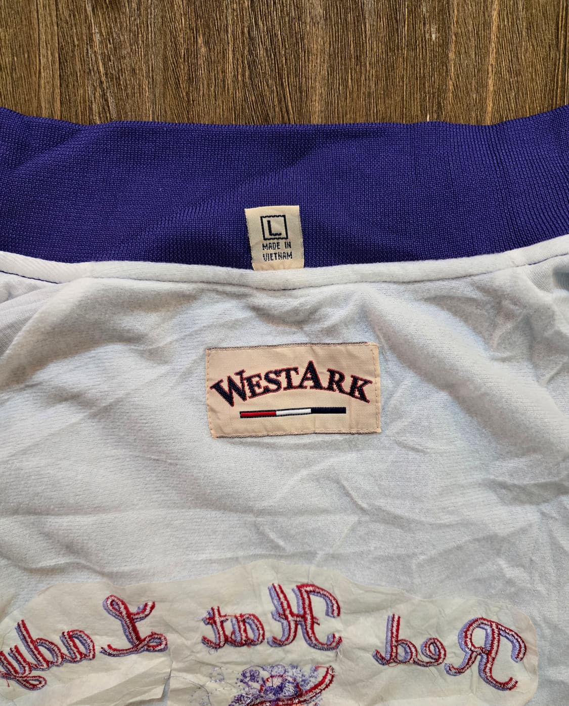 West Ark Satin Varsity Jacket (새틴 바시티) 상품이미지3