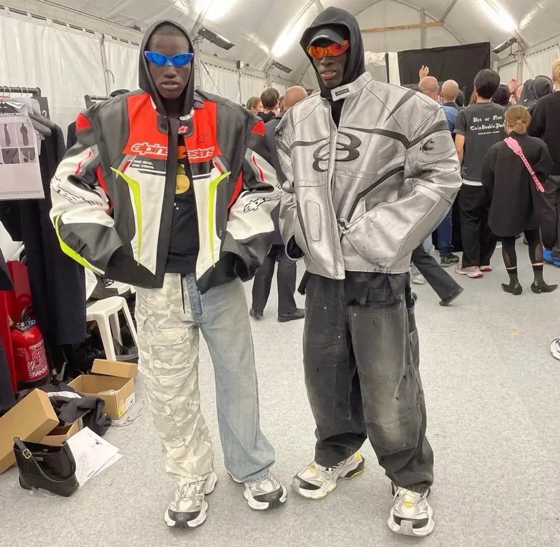 발렌시아가 유니티 아이콘 레이서 자켓 상품이미지2