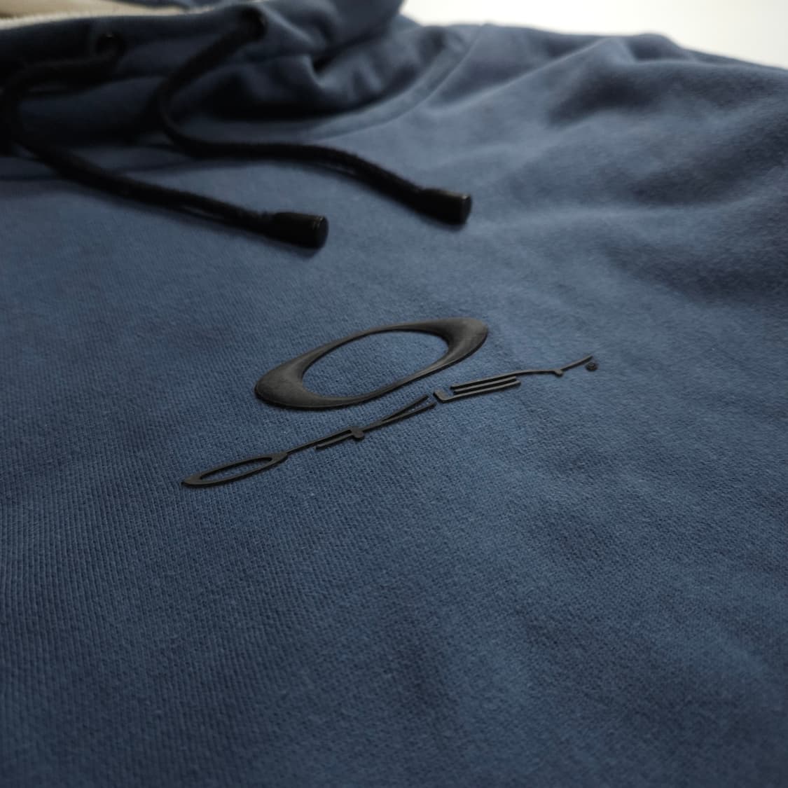 00s 오클리 아이콘 로고 오버핏 썸홀 후드 티셔츠 상품이미지4