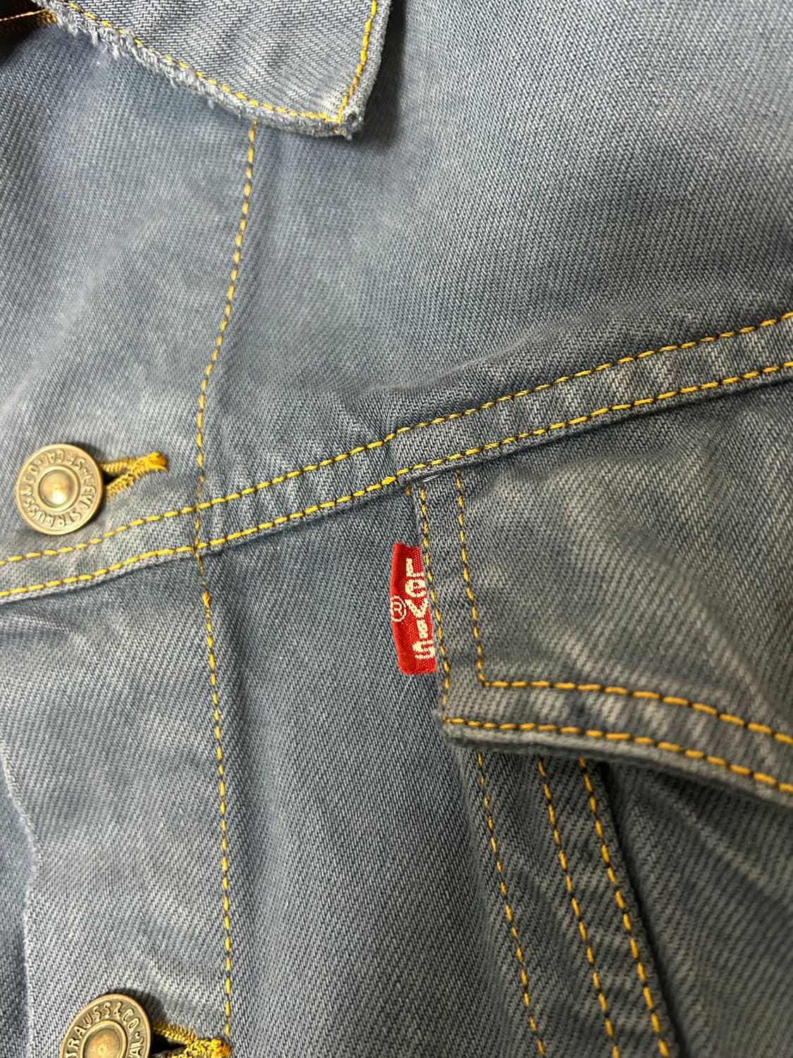 리바이스 90s 70506 딥블루 워싱 트러커 데님자켓 상품이미지6