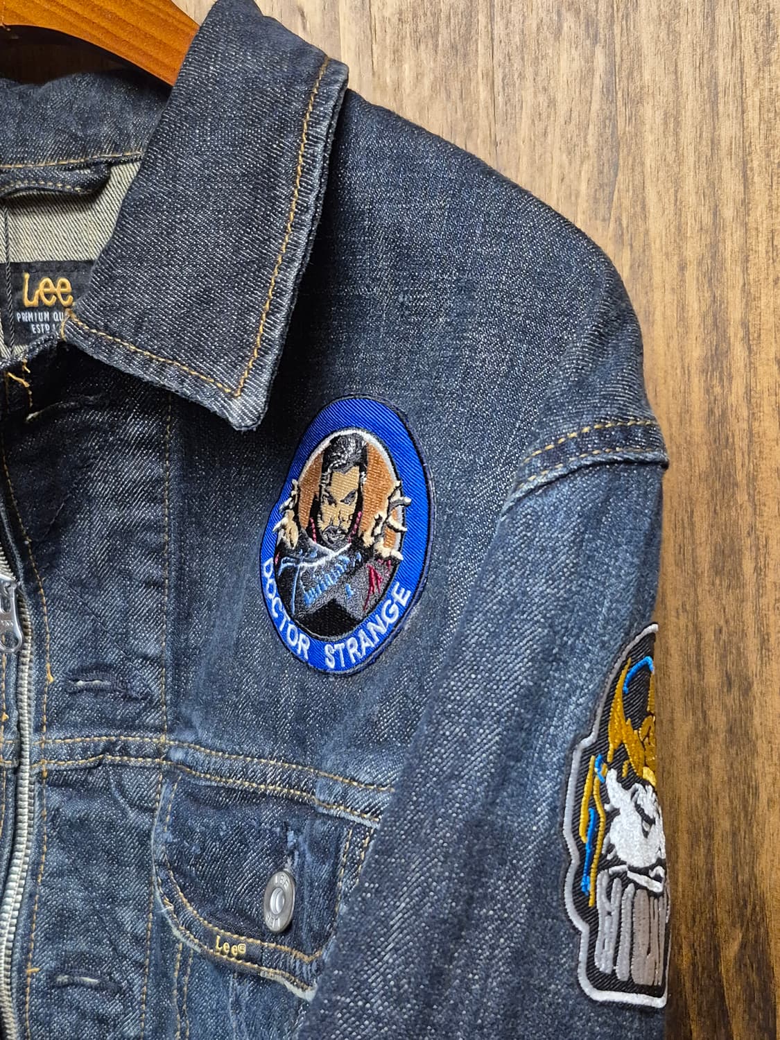 LEE DENIM CROP JACKET  상품이미지4