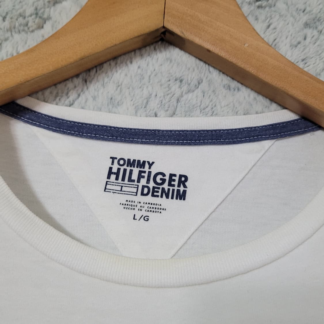 G611 [L] 타미힐피거 남성 반팔 티셔츠 상품이미지2