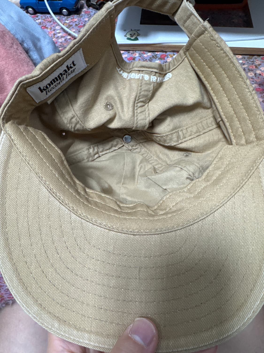 콤캑트레코드바 캡 상품이미지3