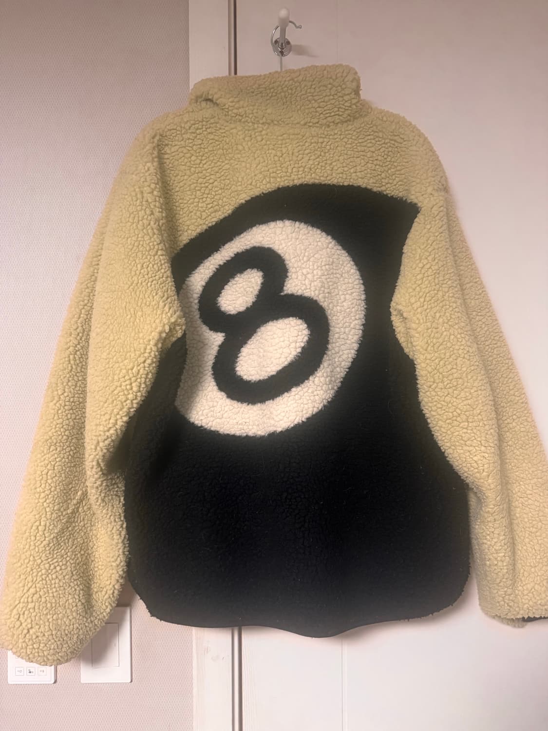 스투스 8볼 쉐르파 자켓 네츄럴 Xl 상품이미지1