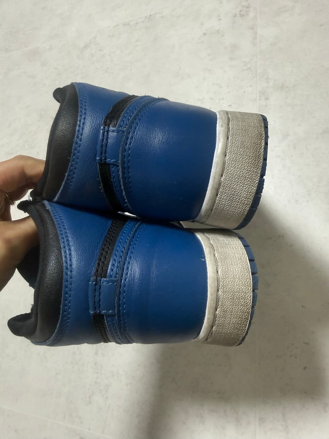 나이키 조던1 레트로 하이 다크마리나 블루 225 상품이미지5