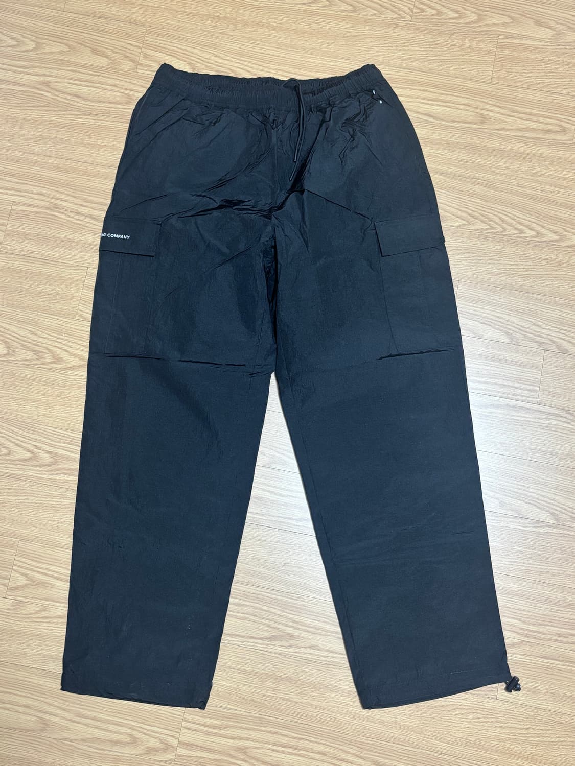 [새상품] 팝 트레이딩 컴퍼니 나일론 팬츠 블랙  상품이미지5