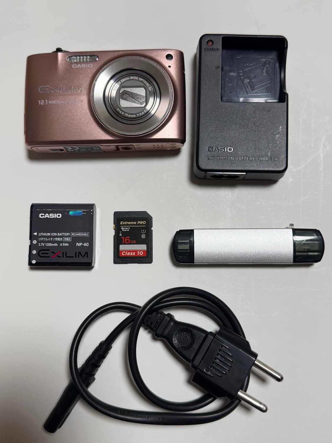 💕태연디카💕 카시오 엑슬림 z400 디카 핑크 풀세트 상품이미지1