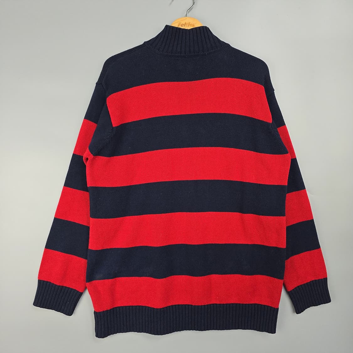 로렌랄프로렌 스트라이프 하프집업 니트 S 상품이미지4