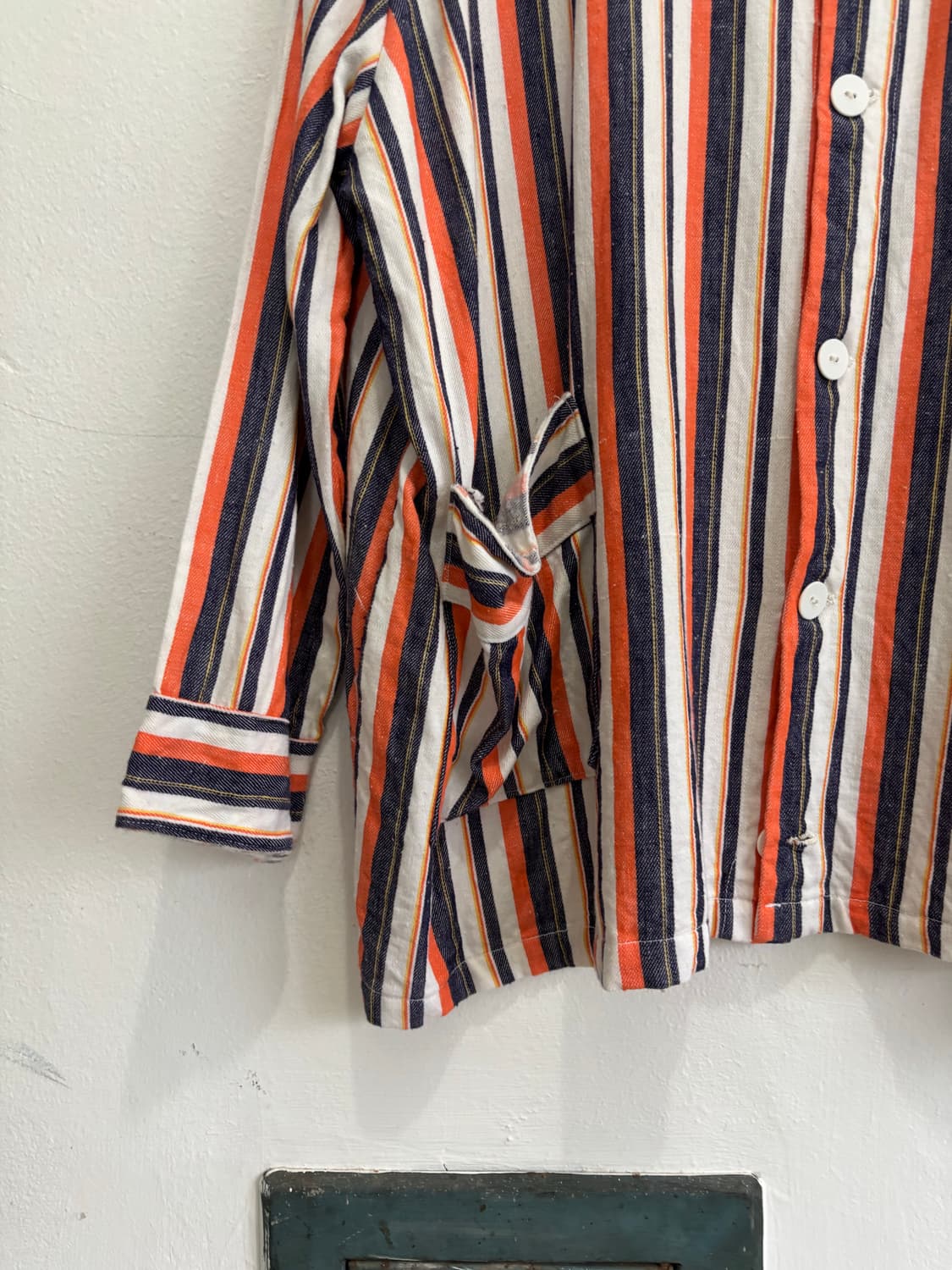 VTG Multi Stripe Euro Work Shirt 상품이미지3