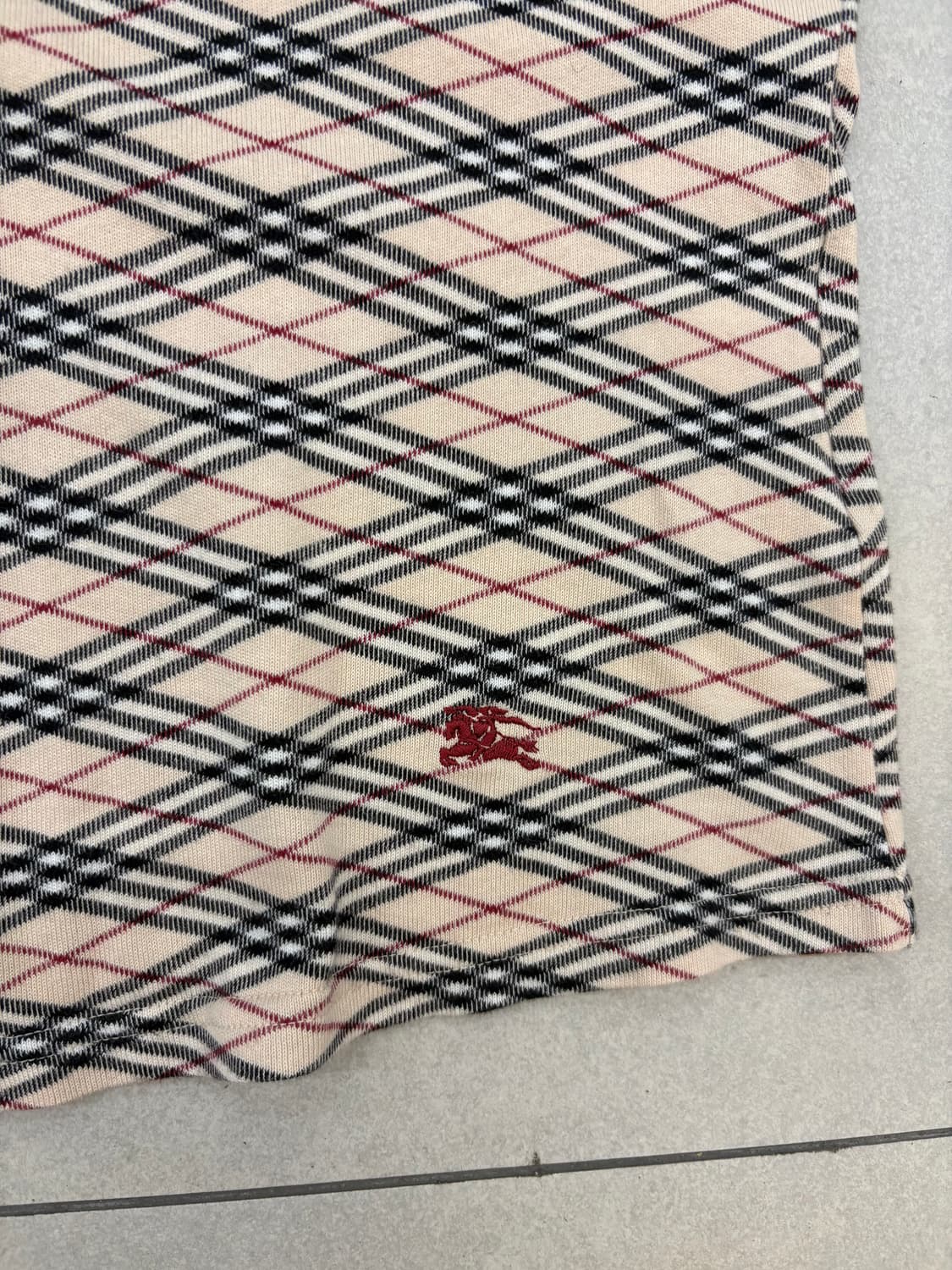 버버리 런던 노바체크 반팔 티셔츠 상품이미지5