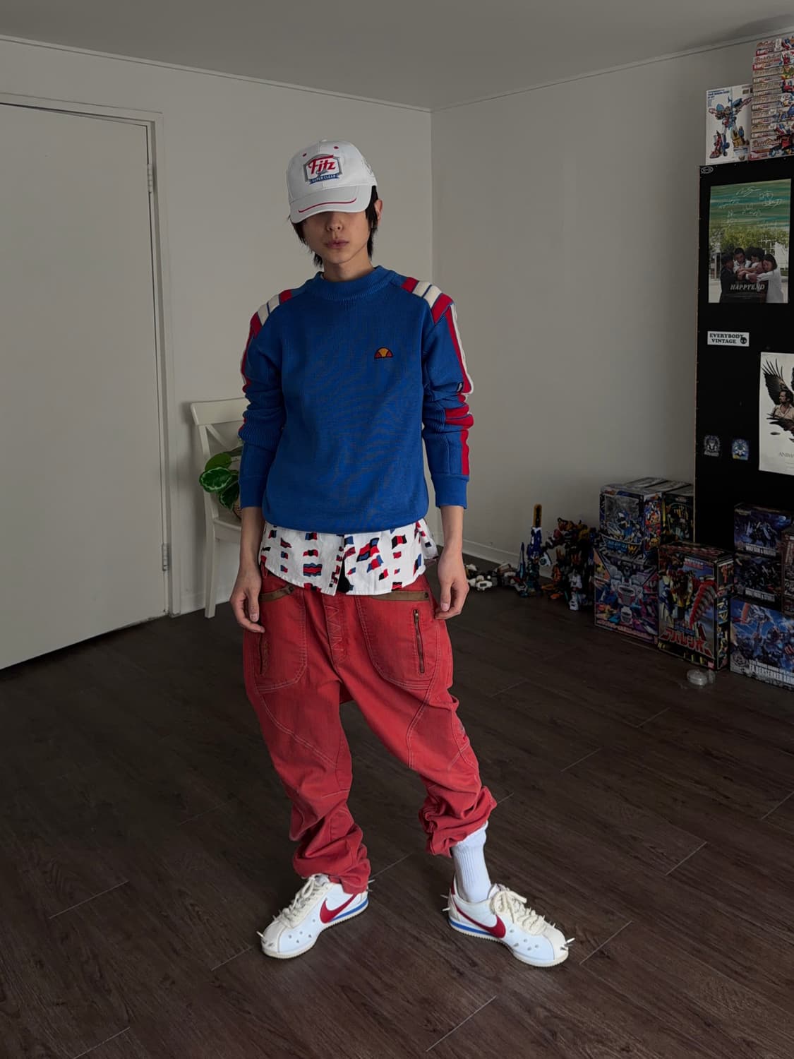 Tommy Hilfiger 올오버 플래그 하프 셔츠 상품이미지2