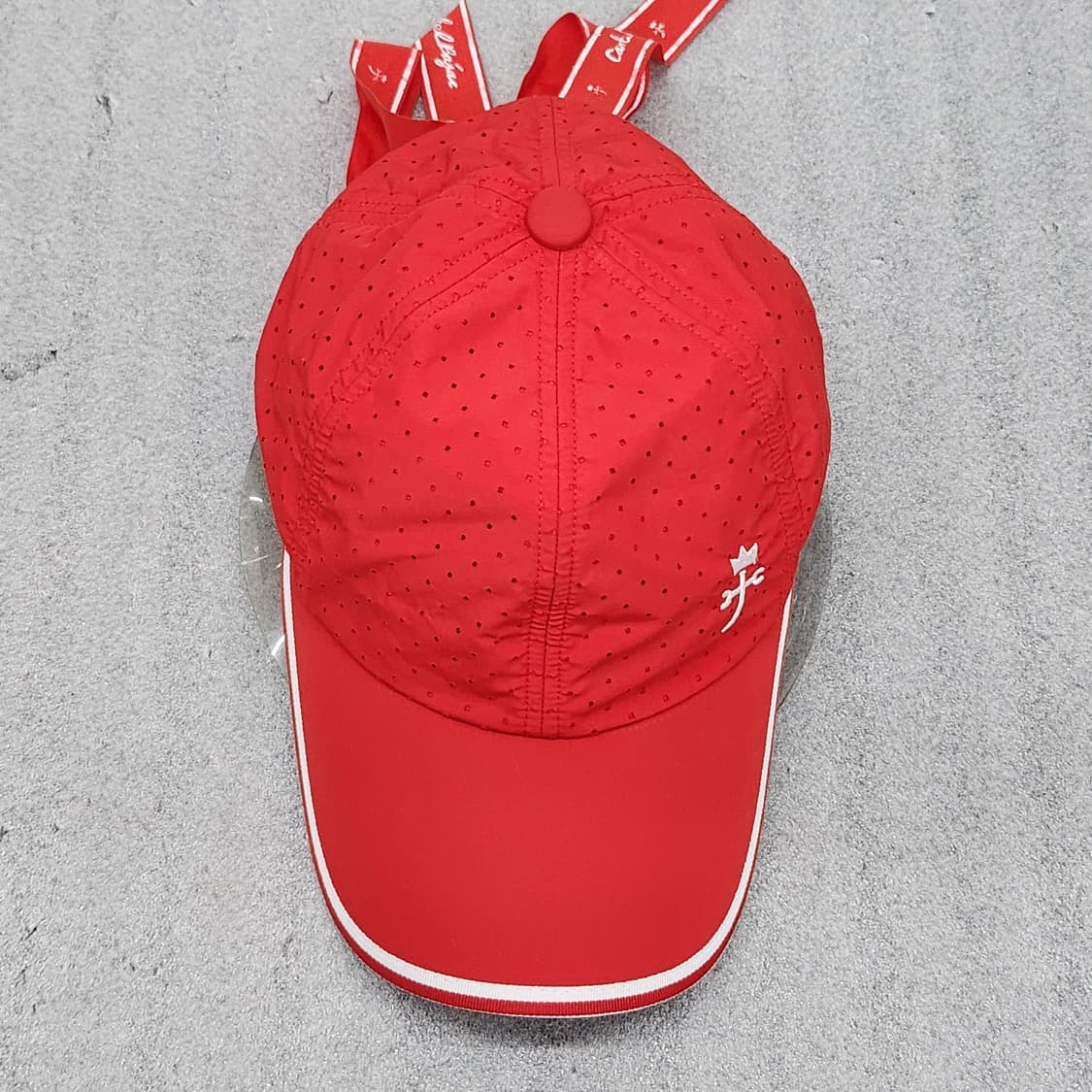 카스텔바작 정품 리본 캡모자 레드 프리 상품이미지1