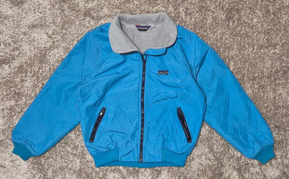 80s 파타고니아 쉘드 신칠라 봄버 자켓(웜업 자켓) 상품이미지1