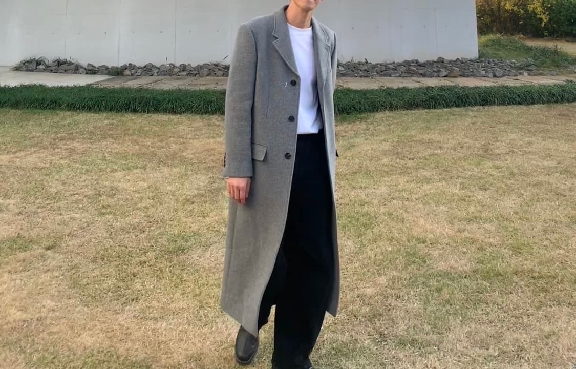 던스트 투웨이 쓰리버튼 코트 상품이미지1