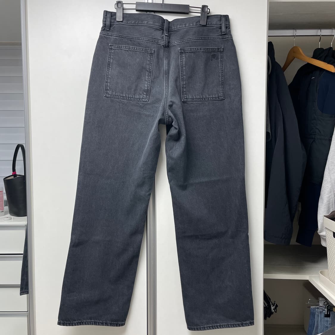 (새제품)유니클로 JWA스트레이트진 07GRAY(33) 상품이미지2