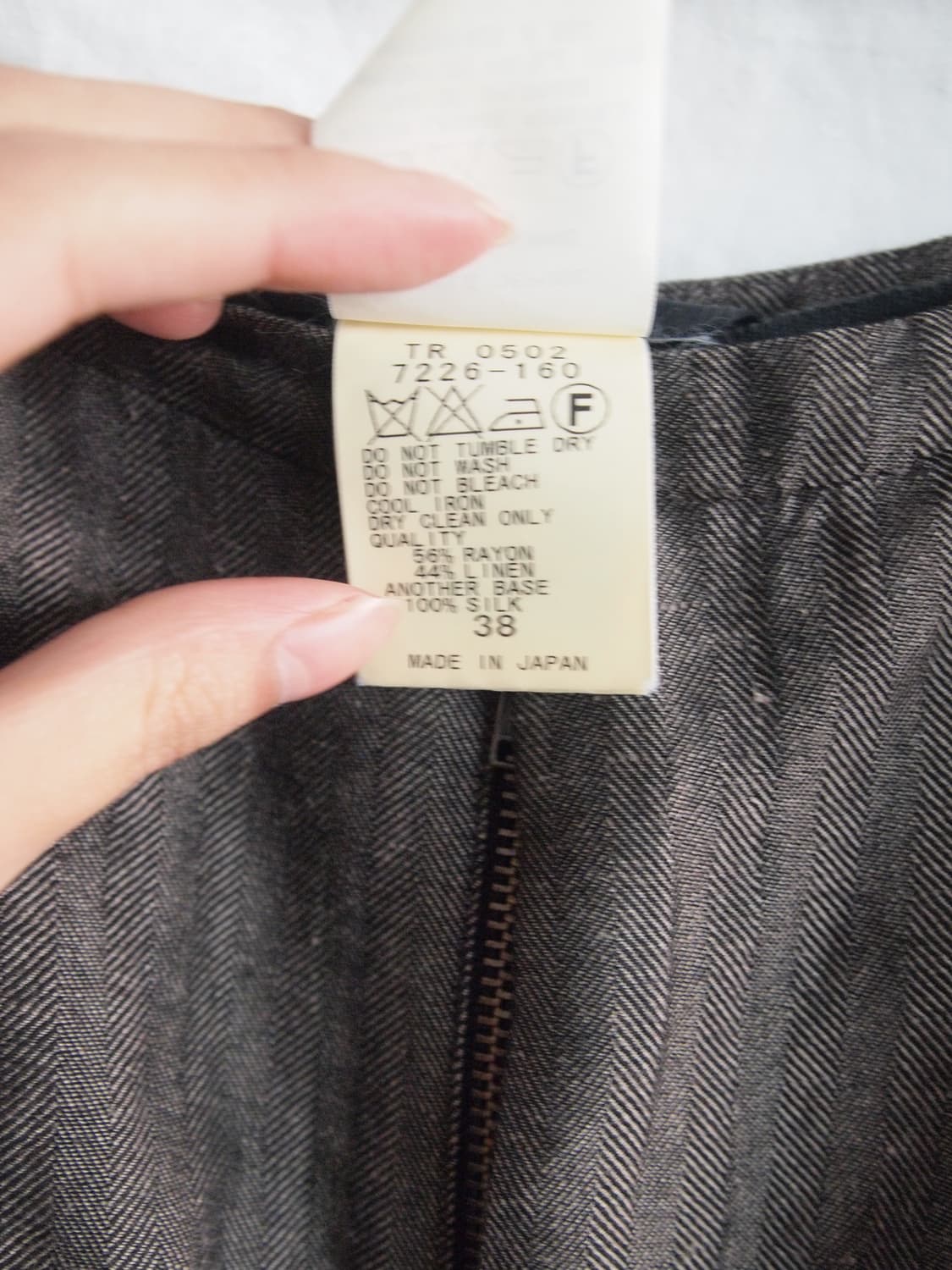 pas de calais 아티저널 아방가르드 카고스커트 상품이미지9