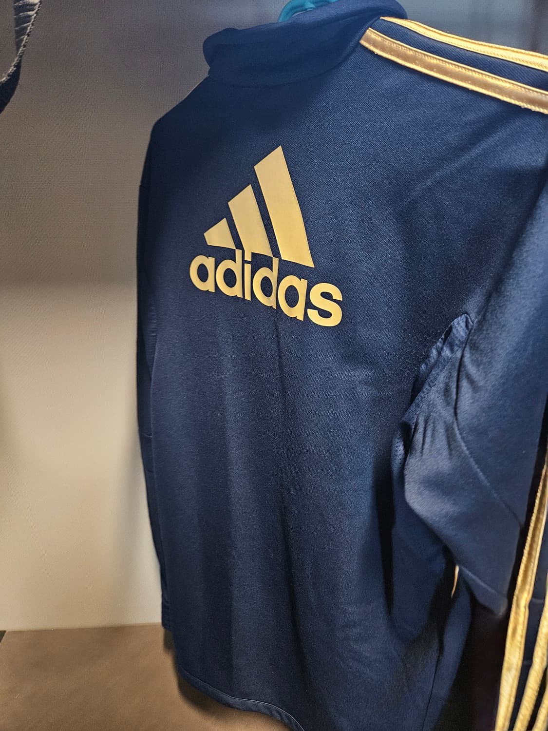 (L)아디다스 첼시 드릴탑 반집업 트레이닝탑 상품이미지3