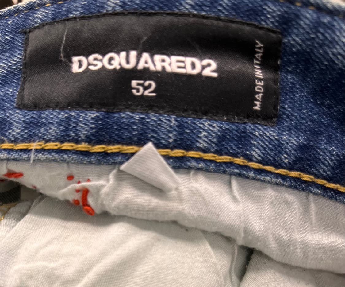 디스퀘어드2 데미지 워싱 데님 팬츠 52 상품이미지4